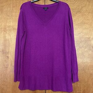 Apt. 9 Vibrant Purple Knit Top